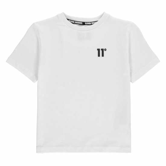 Тениска 11 Degrees Core T Shirt Бяло 