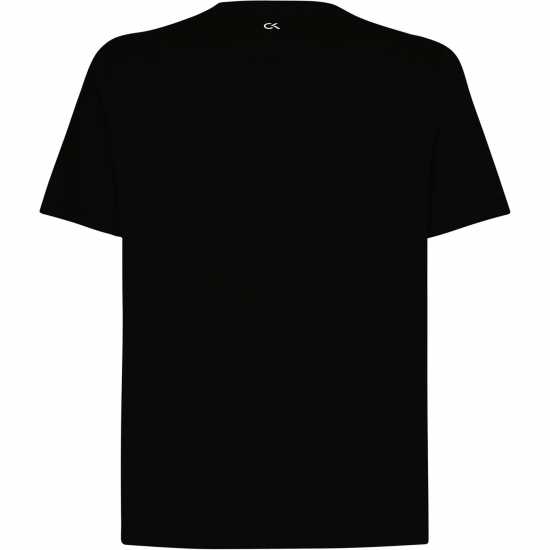Тениска Calvin Klein Performance Logo T Shirt CK Black Мъжки ризи