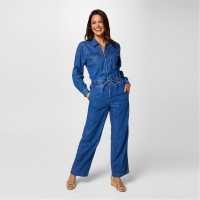 Дамски поли и рокли Biba Denim Jumpsuit Biba Denim Jumpsuit Дамски поли и рокли