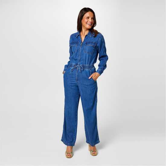 Дамски поли и рокли Biba Denim Jumpsuit Biba Denim Jumpsuit Дамски поли и рокли