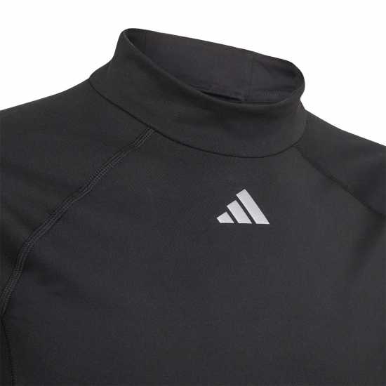 Adidas Детско Горнище Дълъг Ръкав Aeroready Warm Techfit Long Sleeve Top Junior Boys  Детски тениски и фланелки
