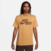 Nike Мъжка Риза Swoosh T-Shirt Mens  Мъжко облекло за едри хора