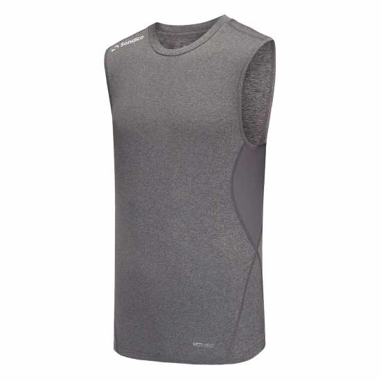 Футболни тренировъчни горнища Sondico Base Cre Vest Mens Сив марл Sondico Base Cre Vest Mens Сив марл Футболни тренировъчни горнища