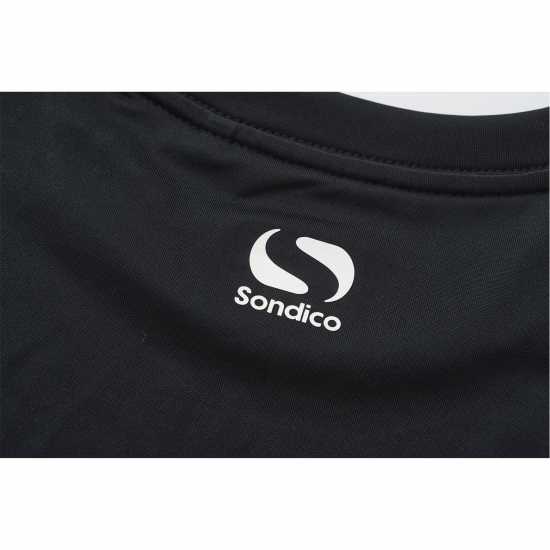 Футболни тренировъчни горнища Sondico Base Cre Vest Mens Черно Sondico Base Cre Vest Mens Черно Футболни тренировъчни горнища