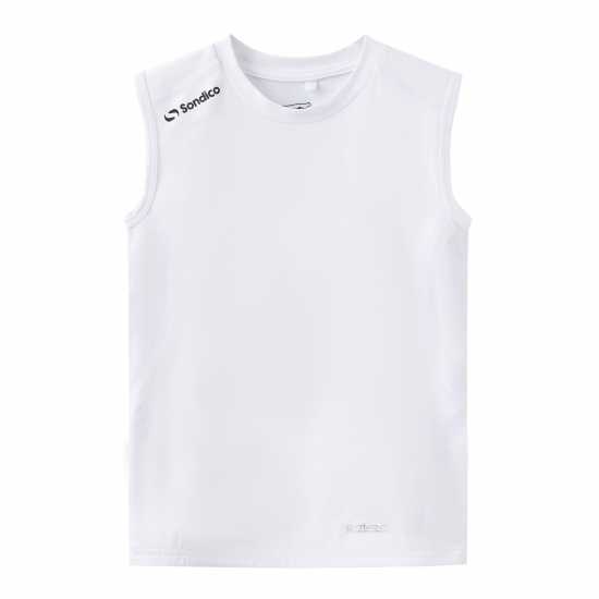 Sondico Base Cre Vest Junior Boys Бяло Детски потници