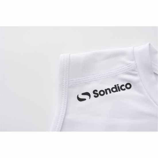 Sondico Base Cre Vest Junior Boys Бяло Детски потници