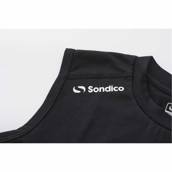 Sondico Base Cre Vest Junior Boys Черно Детски потници