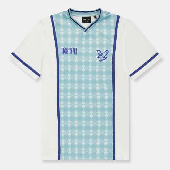 Lyle And Scott Argyle Regular Fit T-Shirt X581 Зелен 