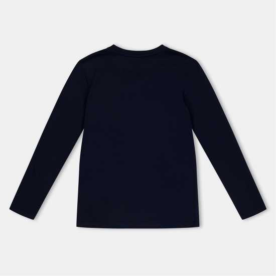 Farah Denny Ls Tee Juniors Синьо 