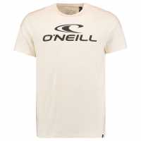 Oneill Мъжка Тениска Large Logo T Shirt Mens Powder White Мъжки ризи