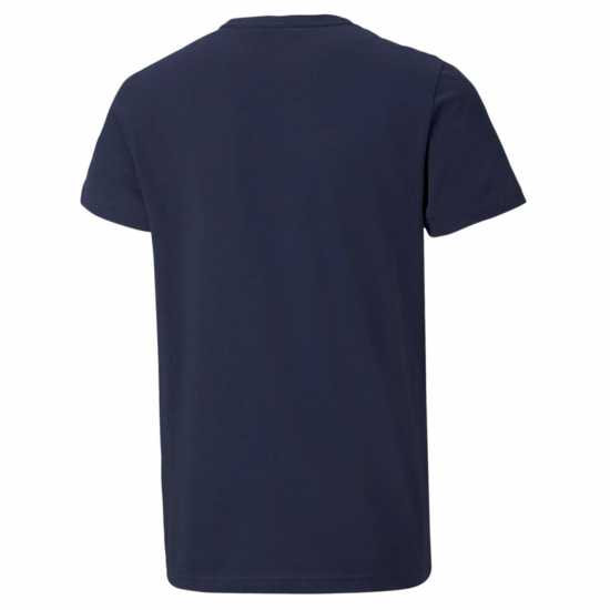 Puma Тениска Essentials Logo T Shirt Navy/White Детски тениски и фланелки