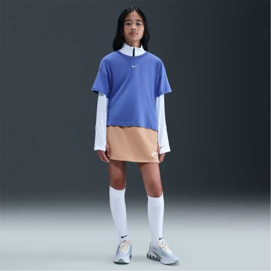 Nike Sportswear Big Kids' (Girls') T-Shirt  Детски тениски и фланелки