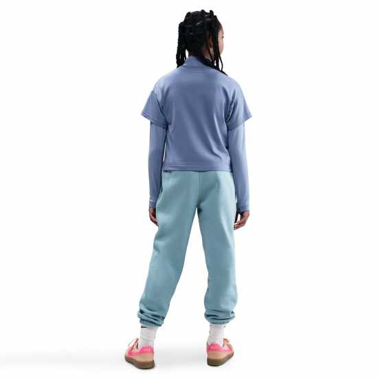 Nike Sportswear Big Kids' (Girls') T-Shirt Индиго Nike Sportswear Big Kids' (Girls') T-Shirt Индиго