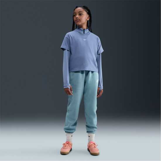 Nike Sportswear Big Kids' (Girls') T-Shirt Индиго Nike Sportswear Big Kids' (Girls') T-Shirt Индиго