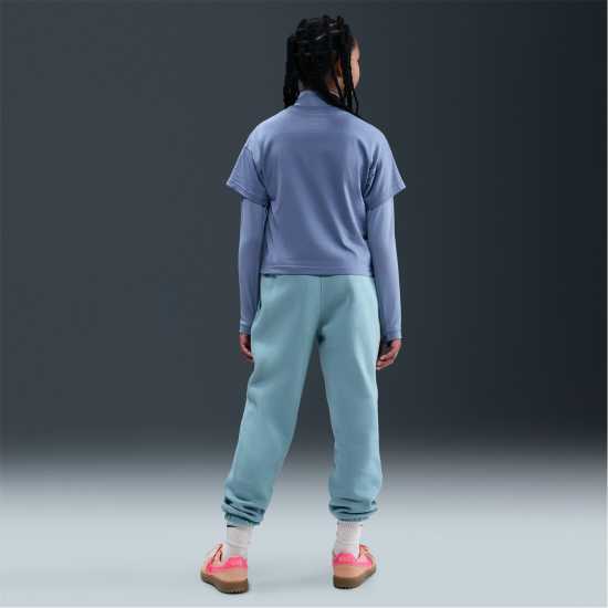 Nike Sportswear Big Kids' (Girls') T-Shirt Индиго Nike Sportswear Big Kids' (Girls') T-Shirt Индиго