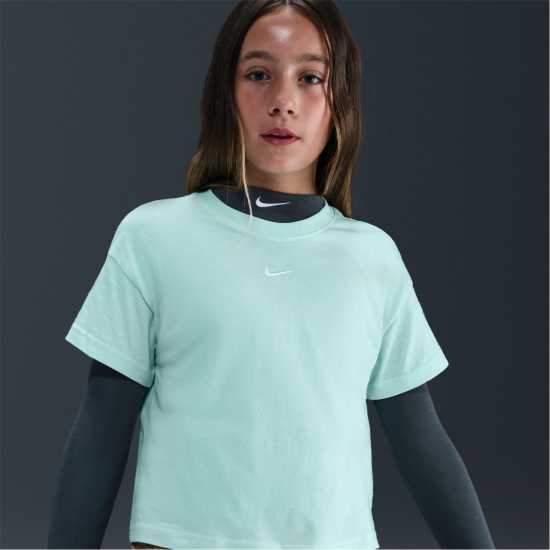 Nike Sportswear Big Kids' (Girls') T-Shirt Mint Nike Sportswear Big Kids' (Girls') T-Shirt Mint