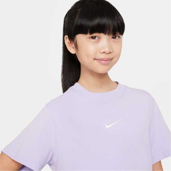 Nike Sportswear Big Kids' (Girls') T-Shirt Hydrangeas Детски тениски и фланелки