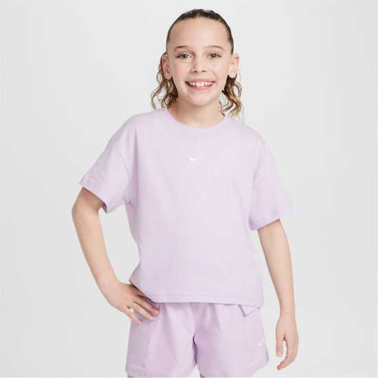 Nike Sportswear Big Kids' (Girls') T-Shirt Кукла Детски тениски и фланелки