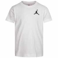 Тениска Момчета Air Jordan T Shirt Junior Boys White Детски тениски и фланелки