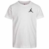 Тениска Момчета Air Jordan T Shirt Junior Boys Бяло Детски тениски и фланелки