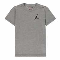 Тениска Момчета Air Jordan T Shirt Junior Boys Carbon Heather Детски тениски и фланелки