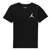 Тениска Момчета Air Jordan T Shirt Junior Boys Black Детски тениски и фланелки