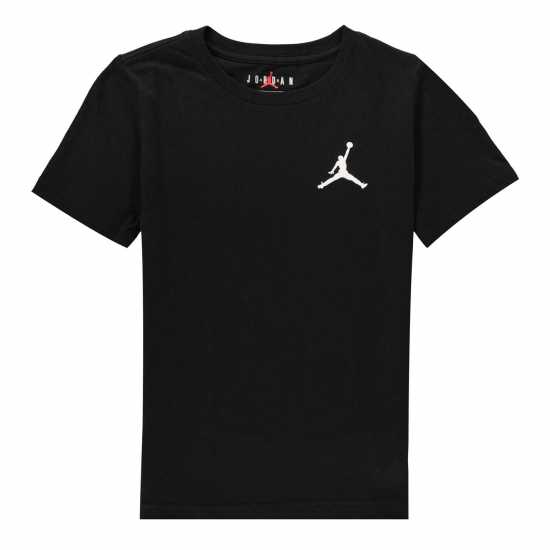 Тениска Момчета Air Jordan T Shirt Junior Boys Черно Детски тениски и фланелки