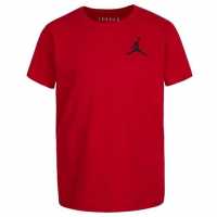 Тениска Момчета Air Jordan T Shirt Junior Boys Gym Red Детски тениски и фланелки