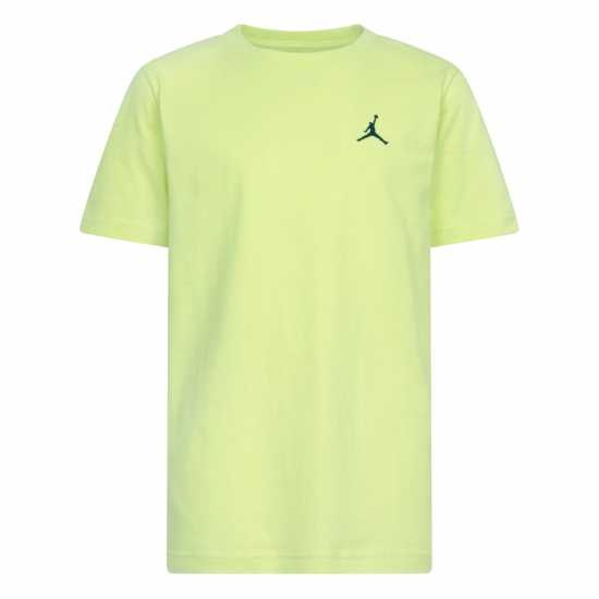 Детски тениски и фланелки Тениска Момчета Air Jordan T Shirt Junior Boys Лимонова Вита Тениска Момчета Air Jordan T Shirt Junior Boys Лимонова Вита Детски тениски и фланелки