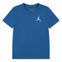 Тениска Момчета Air Jordan T Shirt Junior Boys Industrial Blue Детски тениски и фланелки
