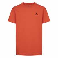 Тениска Момчета Air Jordan T Shirt Junior Boys Ярко бордово Детски тениски и фланелки