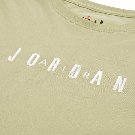 Тениска Момчета С Щампа Air Jordan Longline Graphic T Shirt Junior Boys Хаки Тениска Момчета С Щампа Air Jordan Longline Graphic T Shirt Junior Boys Хаки