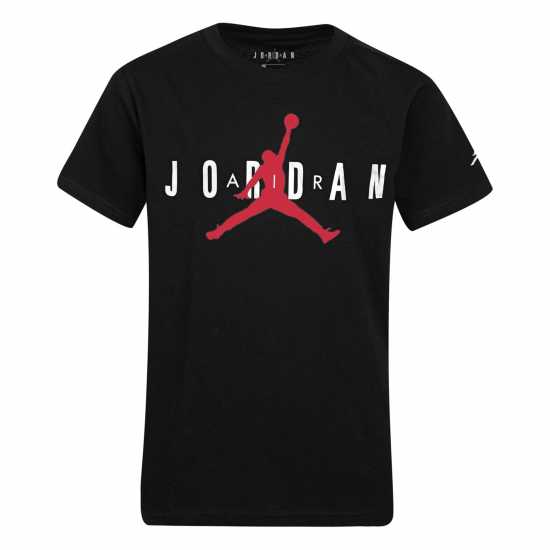 Тениска Момчета С Щампа Air Jordan Longline Graphic T Shirt Junior Boys
