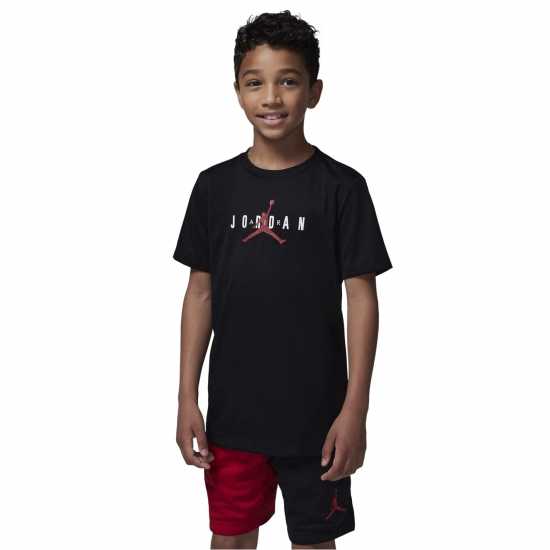 Детски тениски и фланелки Тениска Момчета С Щампа Air Jordan Longline Graphic T Shirt Junior Boys Черно JDBbrand Тениска Момчета С Щампа Air Jordan Longline Graphic T Shirt Junior Boys Черно JDBbrand Детски тениски и фланелки