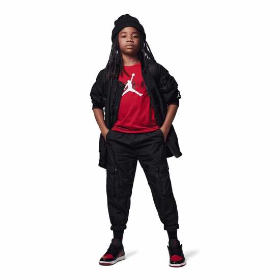 Детски тениски и фланелки Тениска Момчета С Щампа Air Jordan Longline Graphic T Shirt Junior Boys Червено Тениска Момчета С Щампа Air Jordan Longline Graphic T Shirt Junior Boys Червено Детски тениски и фланелки