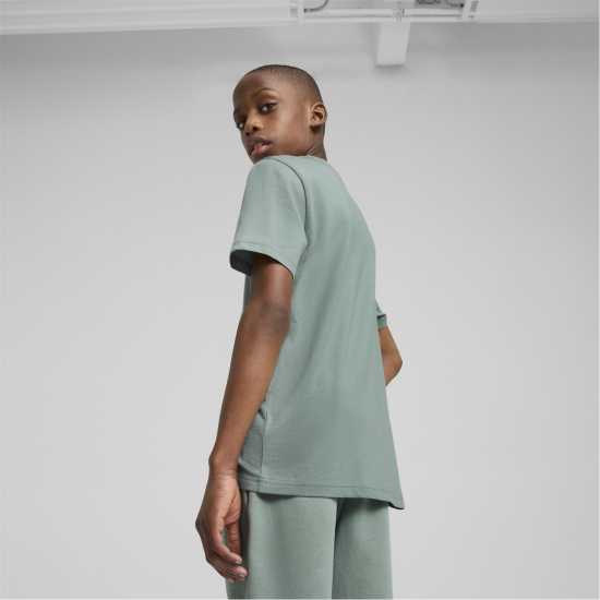 Puma Essentials Graphic Regular Fit T-Shirt Зелена Луна 