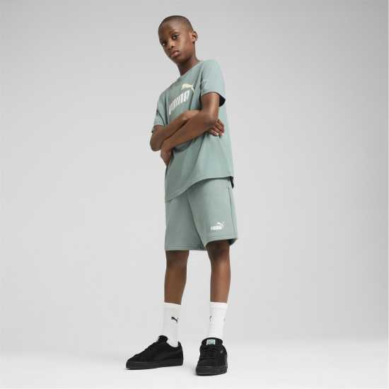 Puma Essentials Graphic Regular Fit T-Shirt Зелена Луна 