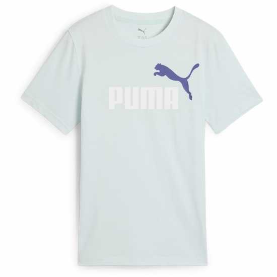 Puma Essentials Graphic Regular Fit T-Shirt Мирно синьо Puma Essentials Graphic Regular Fit T-Shirt Мирно синьо