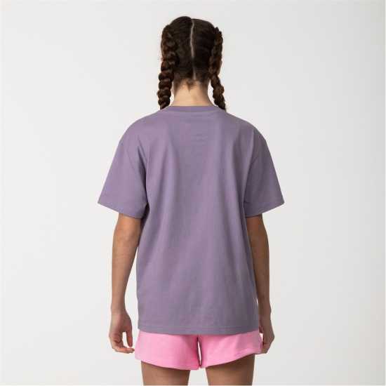 Puma Essentials T-Shirt Junior Girls Бледо слива Детски тениски и фланелки