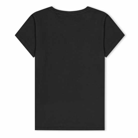 Детски тениски и фланелки Biba Тениска Junior Girls Logo T Shirt Черно Biba Тениска Junior Girls Logo T Shirt Черно Детски тениски и фланелки