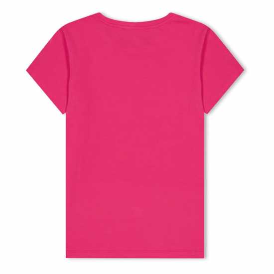 Детски тениски и фланелки Biba Тениска Junior Girls Logo T Shirt Розово Biba Тениска Junior Girls Logo T Shirt Розово Детски тениски и фланелки