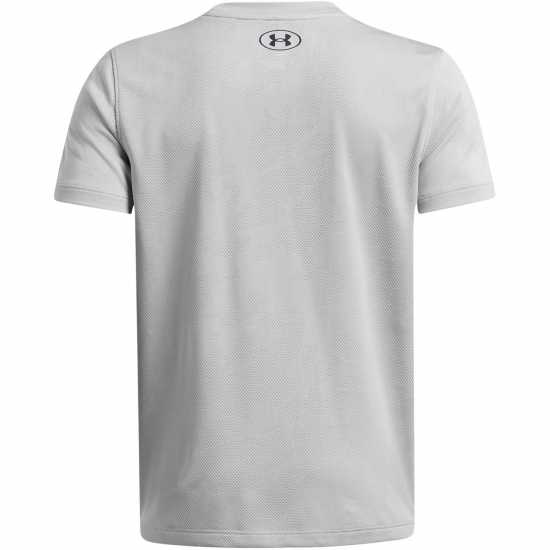 Детски къси панталони Under Armour Vent Jacquard Short Sleeve T-Shirt Childrens Моден сив Under Armour Vent Jacquard Short Sleeve T-Shirt Childrens Моден сив Детски къси панталони