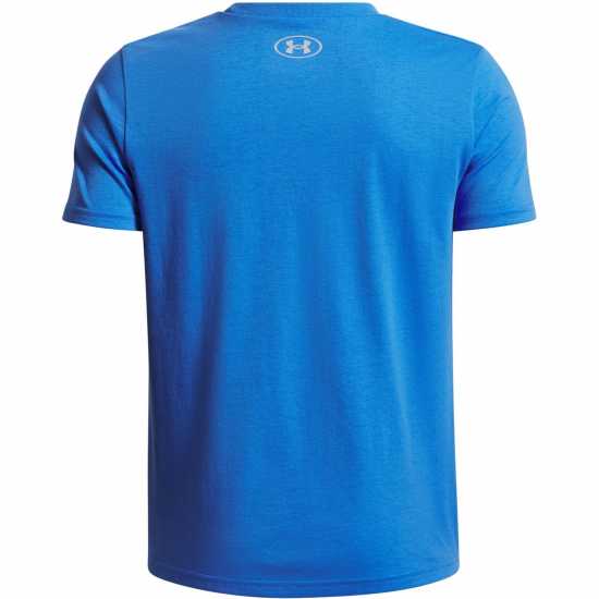 Детски къси панталони Under Armour Vent Jacquard Short Sleeve T-Shirt Childrens Blue Atlantis Under Armour Vent Jacquard Short Sleeve T-Shirt Childrens Blue Atlantis Детски къси панталони