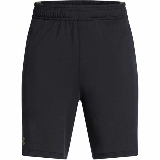 Under Armour Vent Jacquard Short Sleeve T-Shirt Childrens Черно/Морско зелено Детски къси панталони