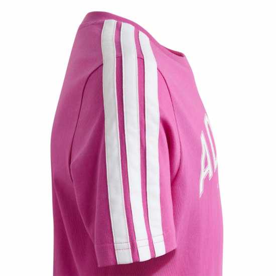 Adidas Collegiate Graphic T-Shirt Kids Pink 