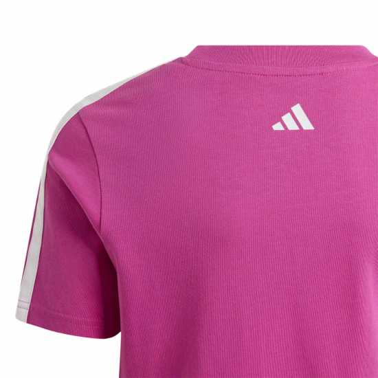 Adidas Collegiate Graphic T-Shirt Kids Pink 