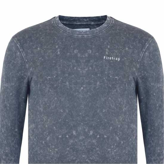Firetrap Long-Sleeve T-Shirt Угъл 