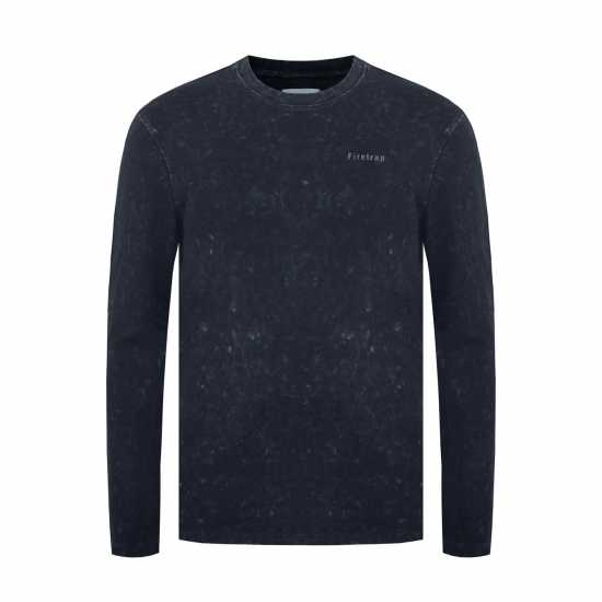 Firetrap Long-Sleeve T-Shirt Черно Firetrap Long-Sleeve T-Shirt Черно