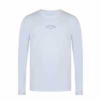 Firetrap Мъжка Риза Long Sleeve Garphic T-Shirt Mens Бяло Firetrap Мъжка Риза Long Sleeve Garphic T-Shirt Mens Бяло