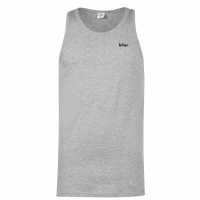 Lee Cooper Essential Vest Mens Grey Marl Мъжки ризи